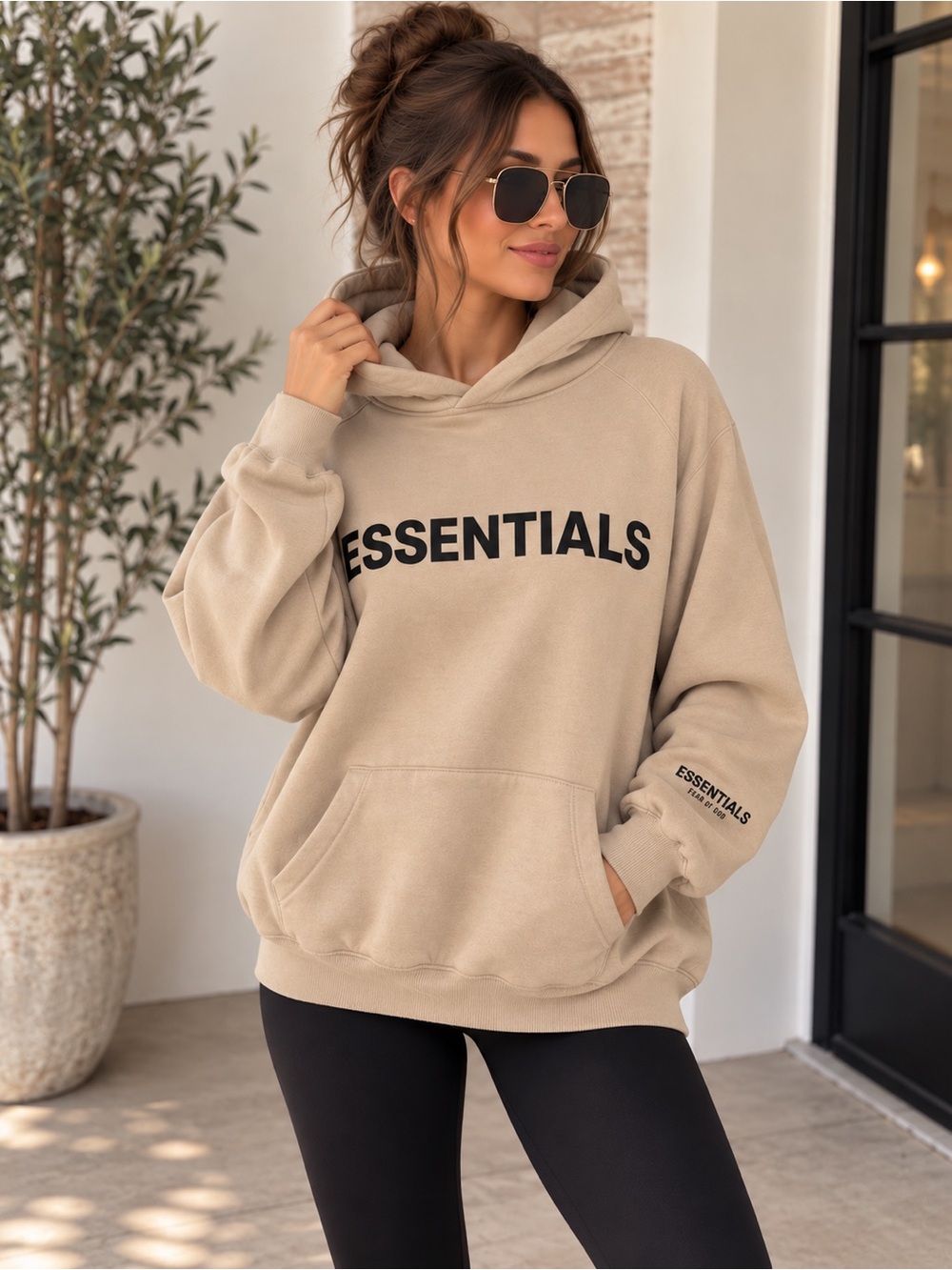 Fear of God ESSENTIALS Hoodie – Size Medium